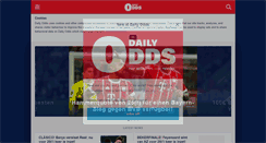 Desktop Screenshot of dailyodds.com